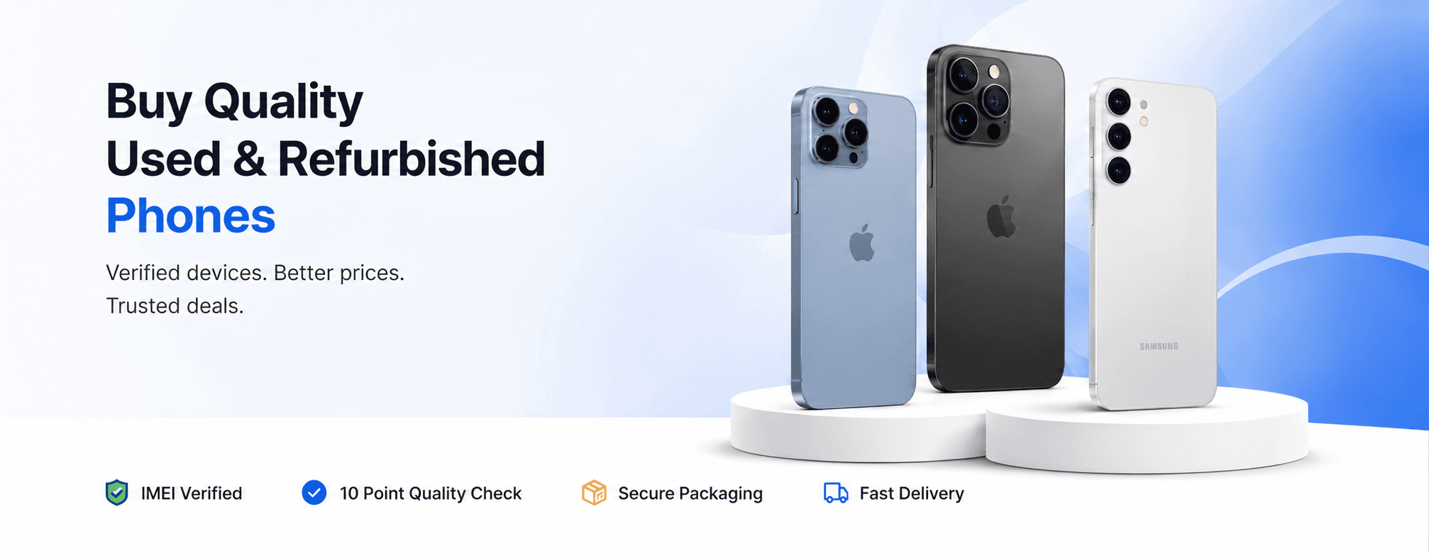 Buy Quality Used & Refurbished Phones