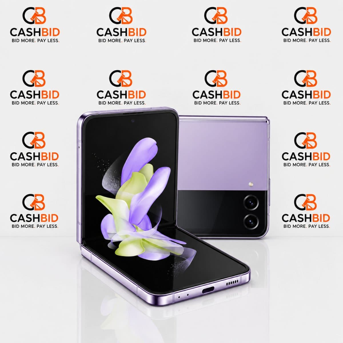 Samsung Galaxy Z Flip4 5G (Bora Purple, 8GB RAM, 256GB Storage) -Refurbished